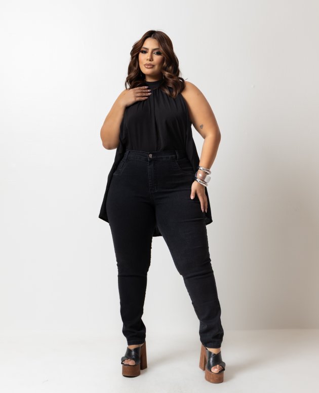 Calça Skinny Plus Vintage