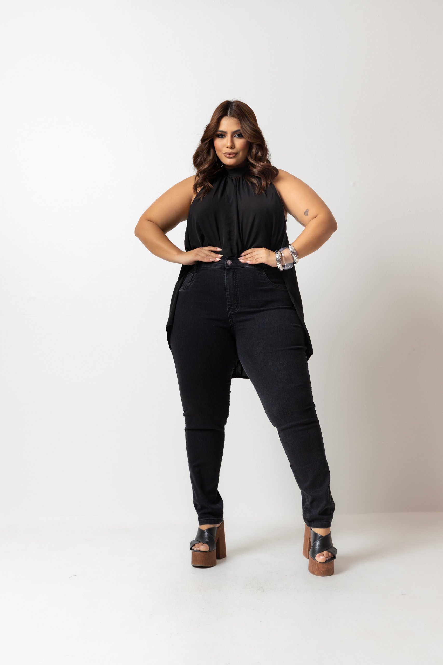 Calça Skinny Plus Vintage - Imagem 2